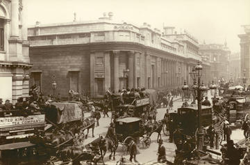The Bank of England, late 19th century