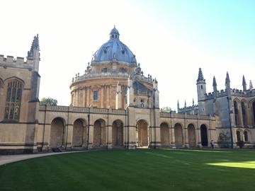 The Great Quadrangle of All Souls College and the Radcliffe Camera